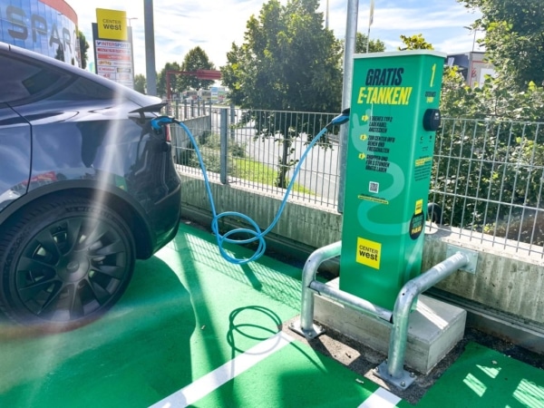E-Tankstelle Gratis