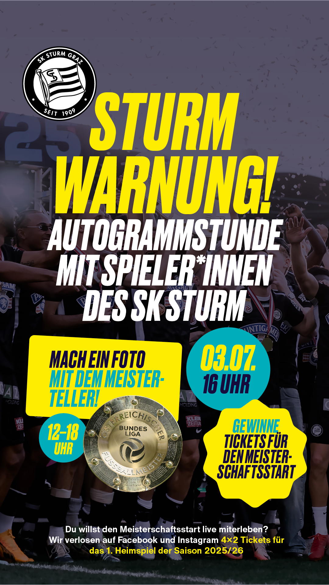 STURM WARNUNG! Autogrammstunde 12